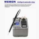 WEMON T31 Smart Soldering iron Station T210 T245 T115 Handle With C115 C210 C245 Iron Tip For BGA SMD PCB Welding Work