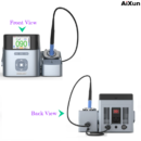 Aixun T420 Dual Channel Smart Soldering Station With T210 Handle And C210 Knife Tip For PCB BGA SMD Rework Station