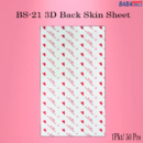 BABA BS-21 9H Front Matt Sheet 1Pkt/50 Pcs