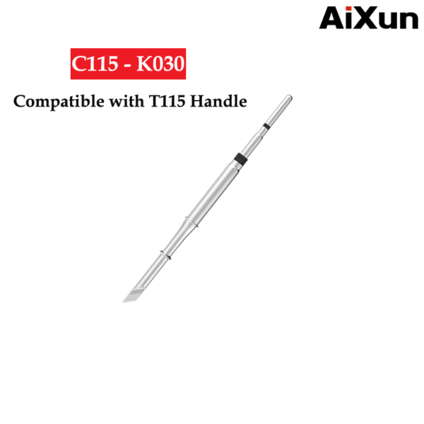 Aixun C115-K030 Soldering iron Bit / Tip for Precision Soldering Rework of Mobile Repair