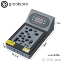 Gtoolspro G-010 Pro Camera Repair Heating Platform iPhone 7G-14 Pro Max Rear Camera Housing Separation Safe Way Repair Tool