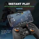 AMKETTE Evo Gamepad Pro 4 with Instant Play Bluetooth Gamepad  (Black, For Android)