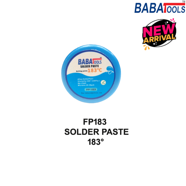 BABA FP183 PPD Solder Paste Melting Point 183°C High Quality Solder Paste For IC Reballing