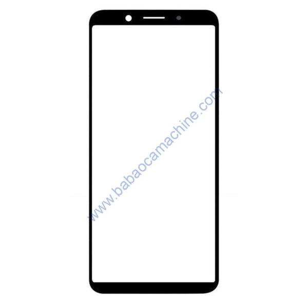 Oppo A83 Front Glass-Black