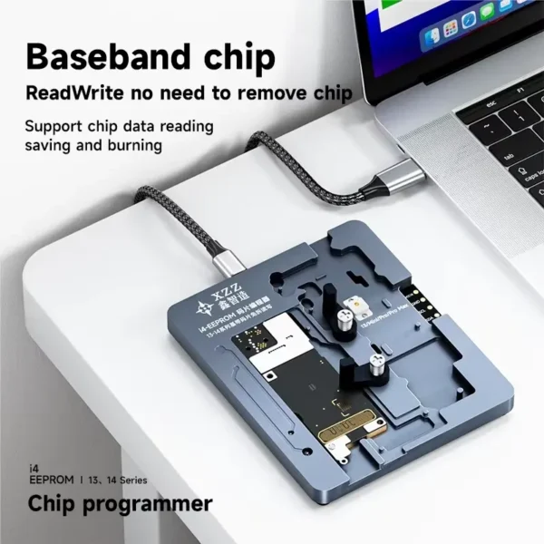 XZZ i4 EEPROM Reader Chip Programmer iPhone 13-13PM or 14-14PM Baseband Logic IC Read & Write Repair Programmer - Image 6