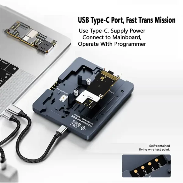 XZZ i4 EEPROM Reader Chip Programmer iPhone 13-13PM or 14-14PM Baseband Logic IC Read & Write Repair Programmer - Image 3