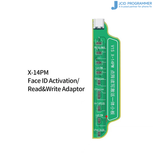 JCID X-14PM Face ID Activation Read & Write Adaptor for V1SE/V1S Pro