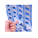 Plastic Rack Work Station Organizer With 64 Boxes