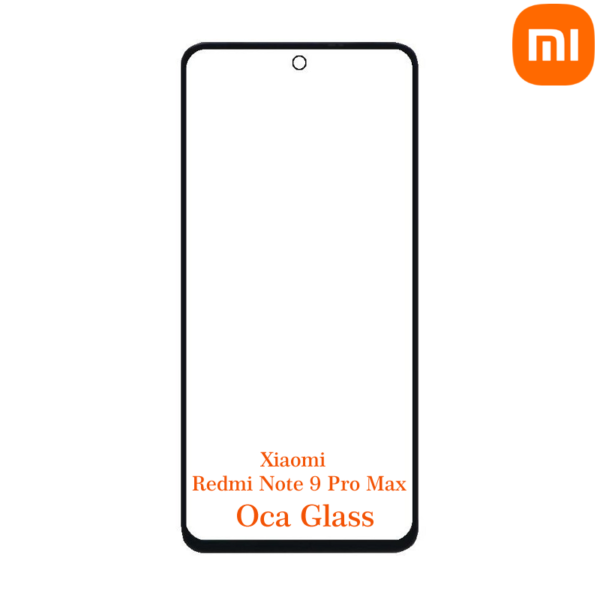 Xiaomi Redmi Note 9 Pro Max Front OCA Glass