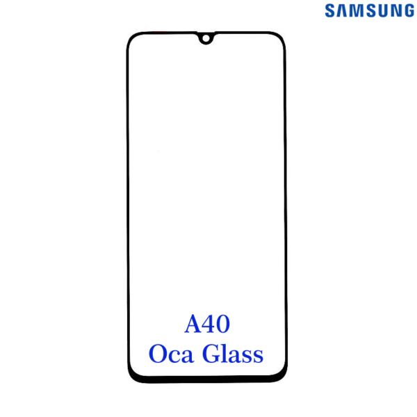 Samsung Galaxy A40 Front OCA Glass