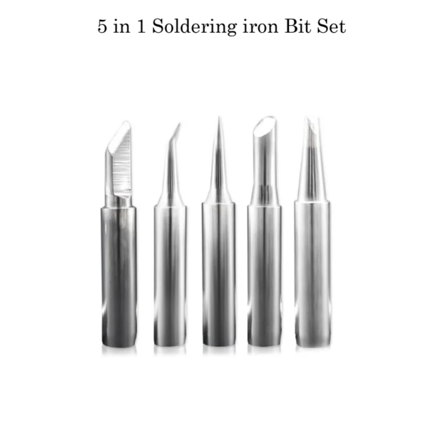 5 in 1 Soldering iron Bit Set