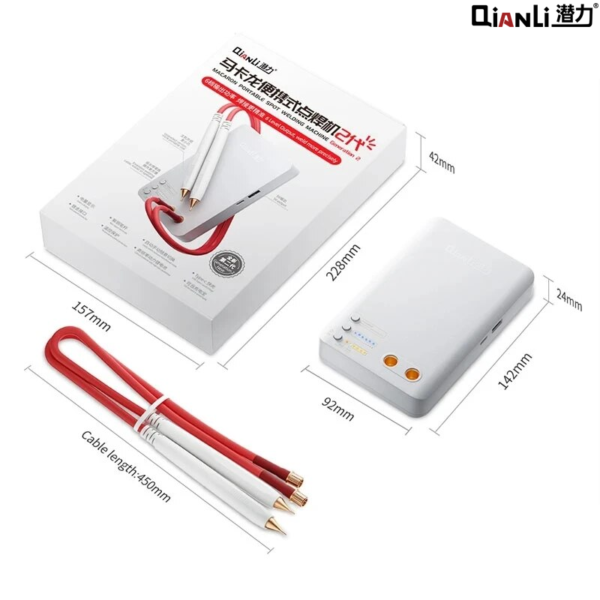 Qianli Portable Spot Welding Machine Generation 2 included Battery Holder Kit For iPhone 11-14PM - Image 6