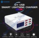 Sunshine SS304Q 6 Port USB Smart Lightning Charger