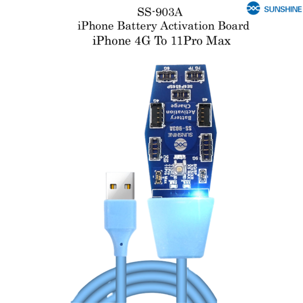 SunShine SS-903A Fast Charging Battery Activation Board For iPhone 4G-11 Pro Max