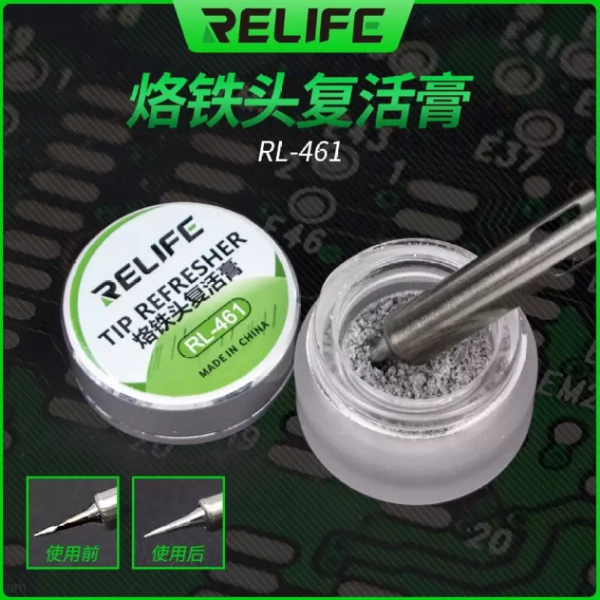 Relife RL-461 Soldering iron TIP Refresher Bit Cleaner - Image 3