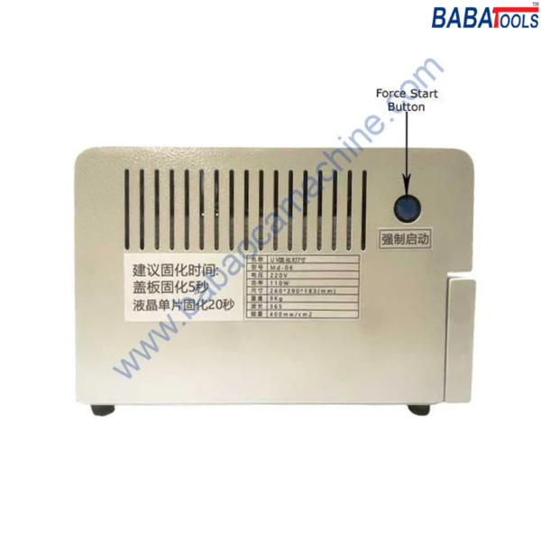 Baba UV100 UV Curing Lamp For Mobile LCD Bubble Remover Lamp - Image 3