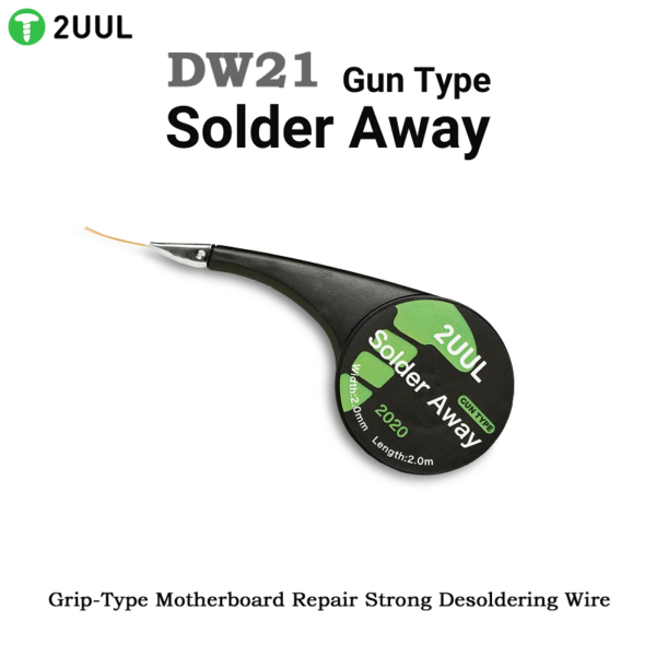 2UUL DW21 Solder Away (Gun Type) 2020 Desoldering Wick Wire