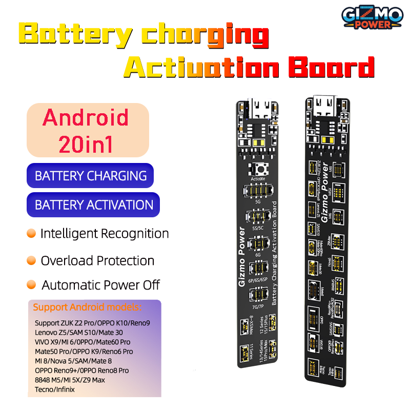 Gizmo Battery Charging Activation Board For Android 400+ Models