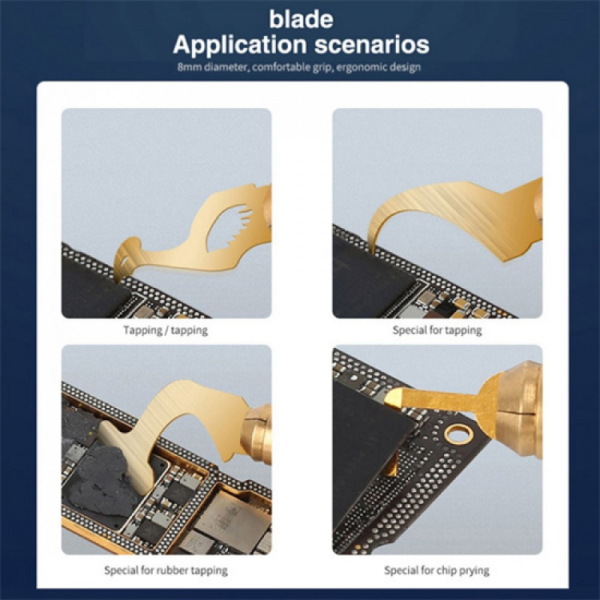 Mechanic 004 CPU IC Glue Remover Cutting Blade Set For iPhone - Image 4