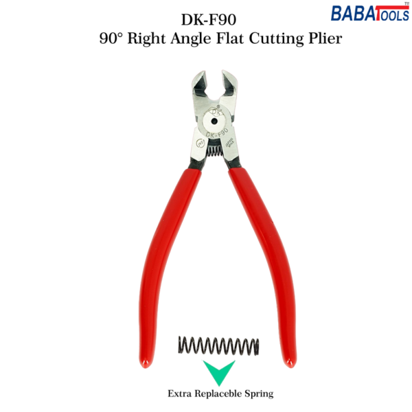 Baba DK-F90 Right 90° Angle Flat Cutting Pliers For Mobile Camera Frame Cutter Plier