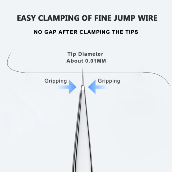 FIXST FS09 3D Precision Tweezer Special For Jump Wire Repair of BGA Fying Wire on Mobile Phone - Image 2