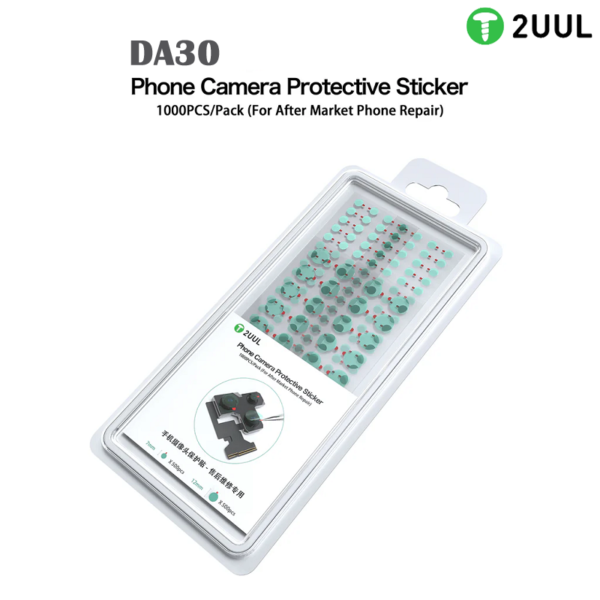 2UUL DA30 Mobile Camera Protective Sticker 1000Pcs/Pack