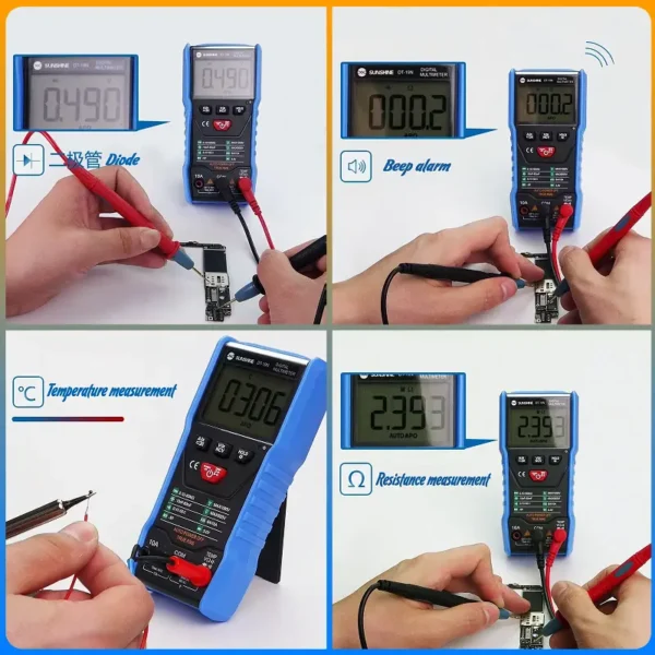 Sunshine DT-19N Mini Digital Multimeter - Image 3