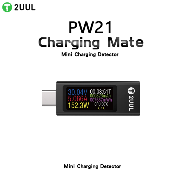 2UUL PW21 Mini Charing Mate Current Detector For Mobile Repair