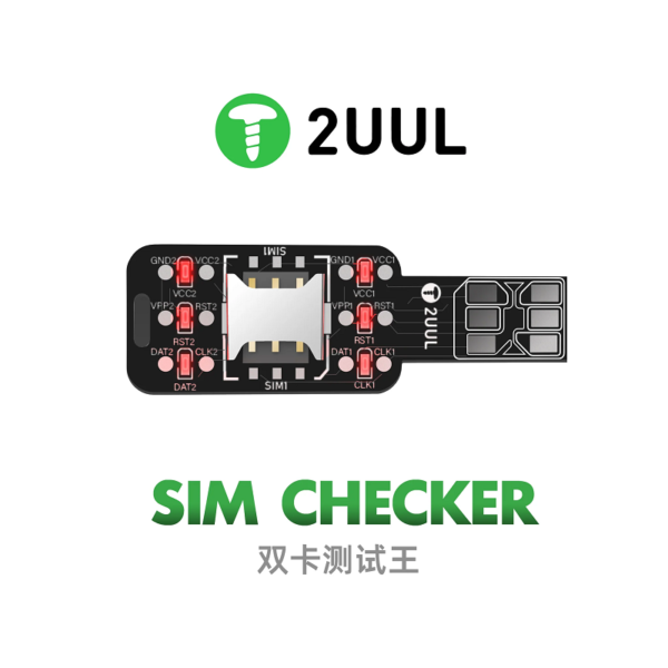 2UUL SM01 Dual SIM Card Checker Card Quick Test Board