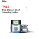 Aixun T410 Single Channel Smart Soldering iron Station With T210 handle PCB Repair Welding Tool