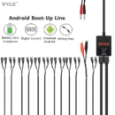 WYLIE Universal Android Boot Cable DC Power Supply Current Boot Up Test Cable For Android Phones