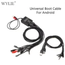 WYLIE Universal Android Boot Cable DC Power Supply Current Boot Up Test Cable For Android Phones