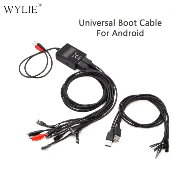 WYLIE Universal Android Boot Cable DC Power Supply Current Boot Up Test Cable For Android Phones - Image 2