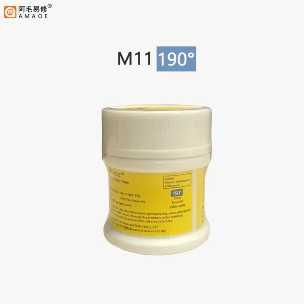 Amaoe M13 (190°C) Lead Free Soldering Flux Paste For Mobile Board Repair - Image 2