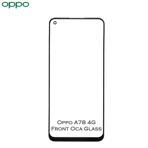 Oppo A78 4G Front Oca Glass