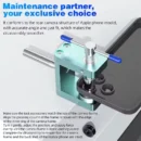 JTX CK9 Rear Camera Frame Remover For iPhone 11 to 15Pro Max No Need Polishing No Damage Rear Camera