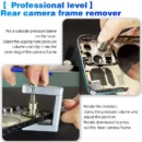 JTX CK9 Rear Camera Frame Remover No Need Polishing No Damage Rear Camera For iPhone 11 to 15Pro Max