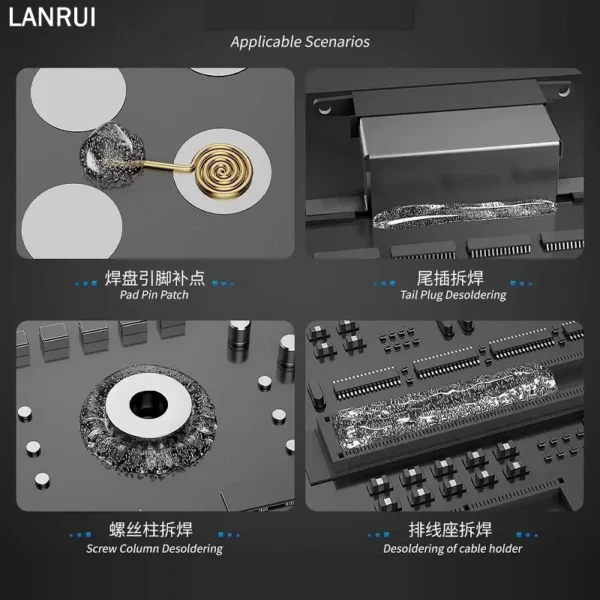 Lanrui K9 Thixotropic Solder Paste For Fingerprint Flying Line/Battery Holder/Tail Plug Welding Paste - Image 5