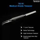 Mechanic TK-15 Precision Steel Titanium Tweezer