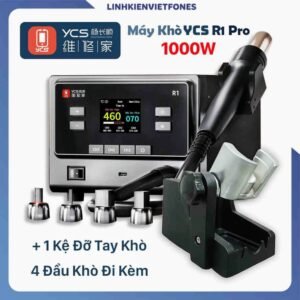 YCS R1 Pro 1000W Hot Air Gun Intelligent Soldering Station with 4 Nozzles