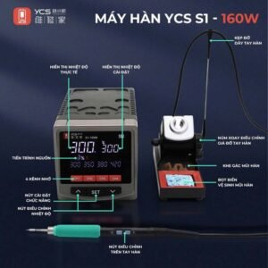 YCS S1-160W Temperature Control Soldering Station Compatible 210 / 245 / 115 Handle