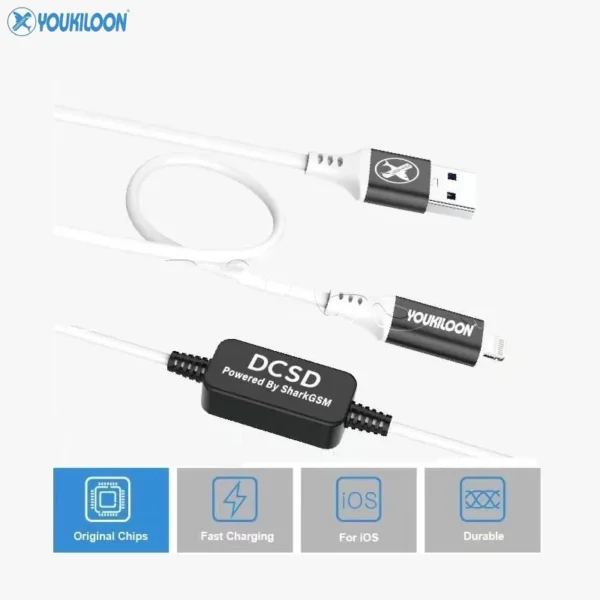 Youkiloon DCSD Cable For iPhone 7 to X & Enter Purple Screen Mode - Image 2