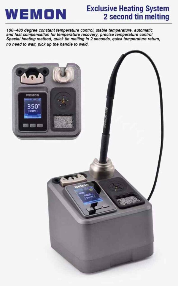 WEMON T31 Intelligent Soldering Station T210 T245 T115 ( 9 soldering bits )