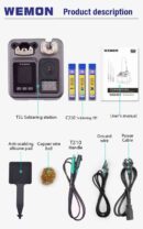 WEMON T31 Intelligent Soldering Station T210 T245 T115 ( 9 soldering bits )