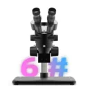 SOPTOP 6# Adjustable Trinocular Miroscope 7X to 45X Zooming Microscope