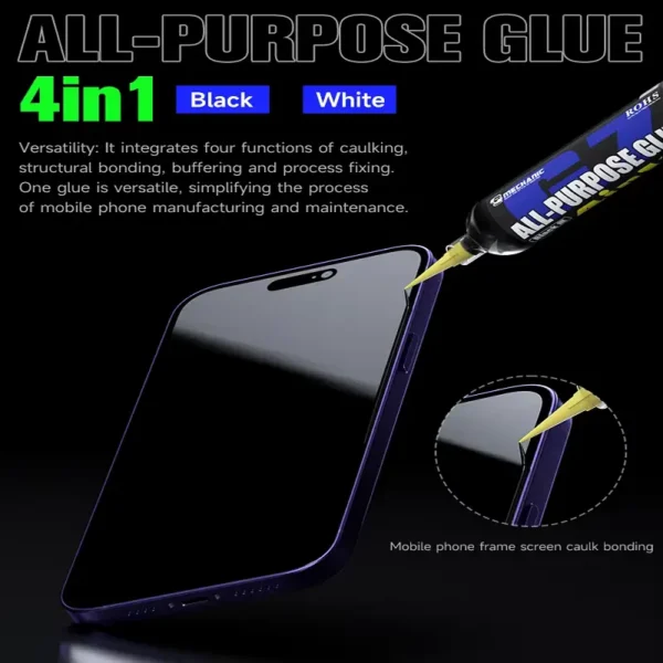 Mechanic G7 All Purpose Glue 4in1 Mobile Phone Strong Adhesive Glue (Black) - Image 2