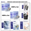 Mechanic Nano Clean Cloth 4.5 Inch Big Size High Dust Cleaning Wipes 400Pcs Set