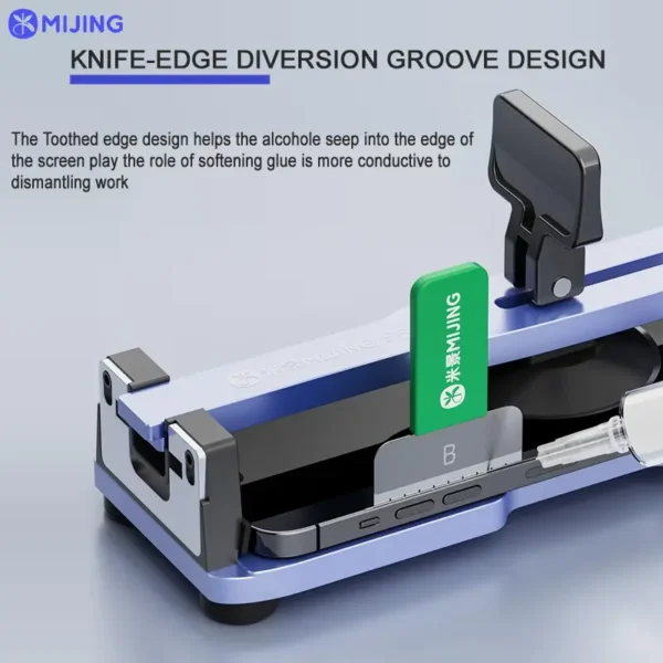 MiJing S3 Toothed Multi-Purpose Opening Blade Mobile Lcd/Curved Screen Edge/Middle Frame/Back Cover Repair Blade - Image 3