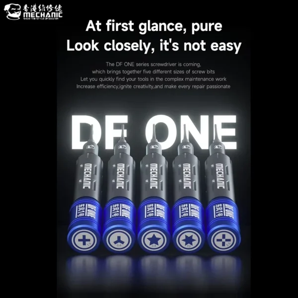 Mechanic DF1 3D Screwdriver 5 in 1 Magnetic Precision Screwdriver Set - Image 5