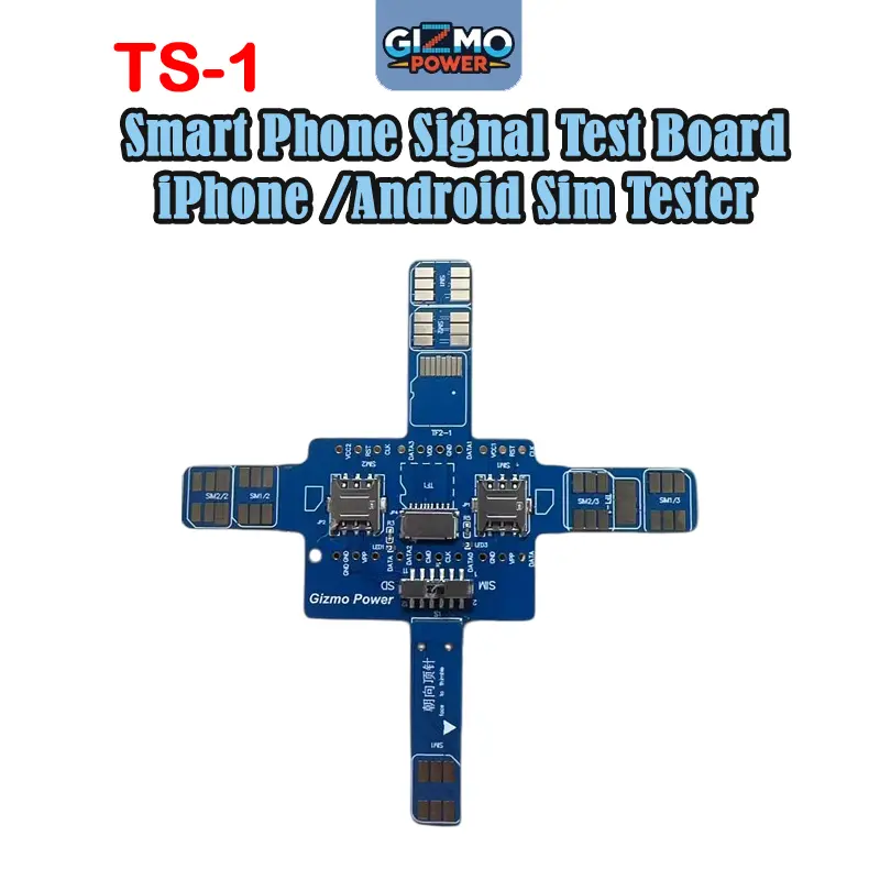 Gizmo TS-1 Signal Test Board iPhone & Android Sim Card Tester